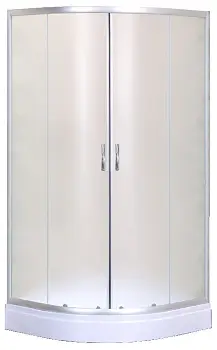 Душевое ограждение Loranto 80х80х195, поддон 13 см (CS-8005S)